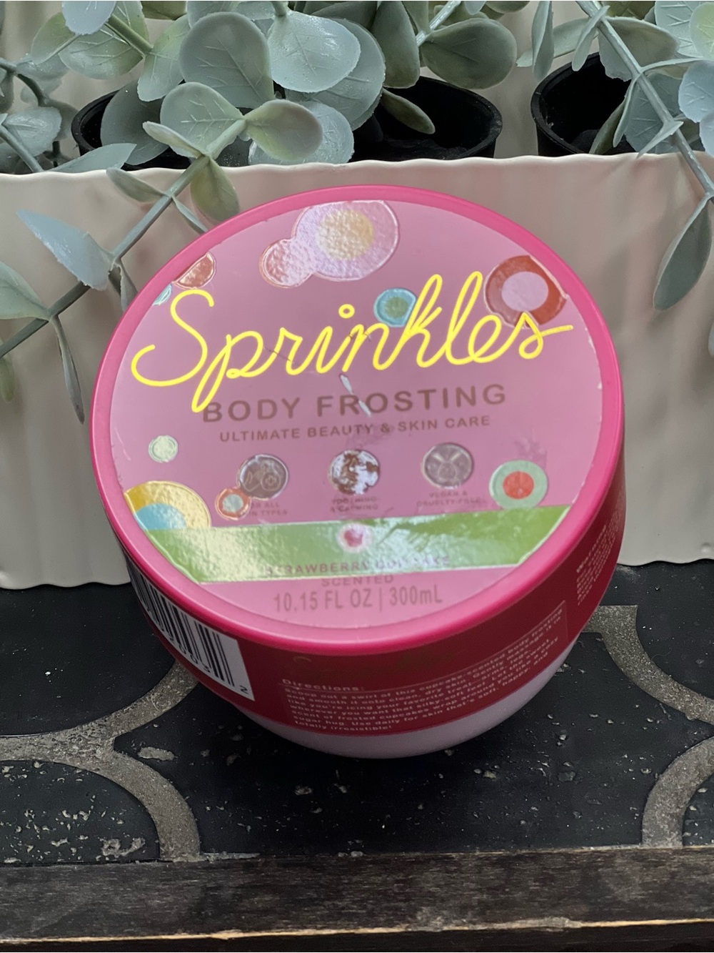 Sprinkles Body Frosting - Strawberry Cupcake